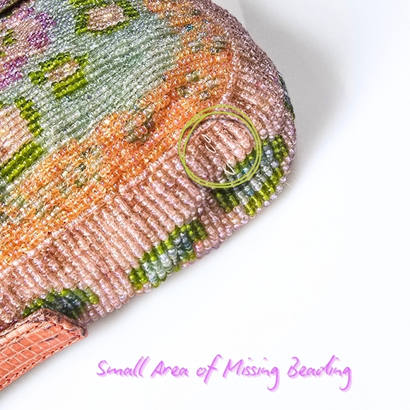 **SOLD**Fendi Baguette Vintage Fully Beaded Geometric Pattern - Picture 8 of 17